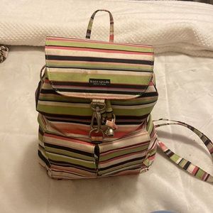 Vintage Y2K era Kate Spade backpack handbag